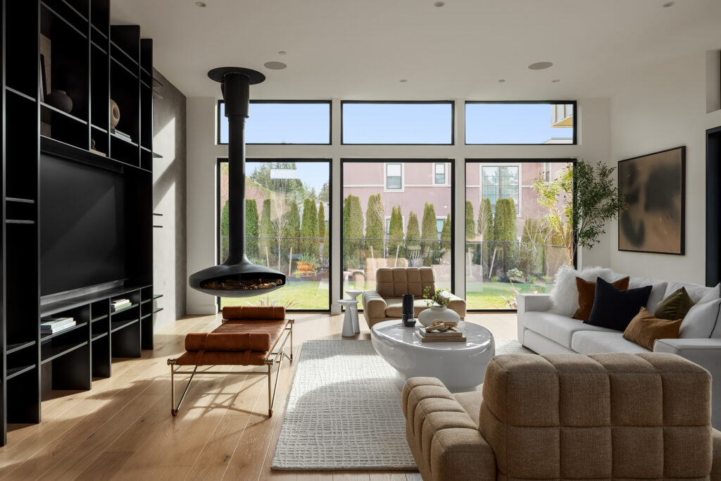 The Lightwell: Custom Home in Kirkland - Japanese wabi-sabi