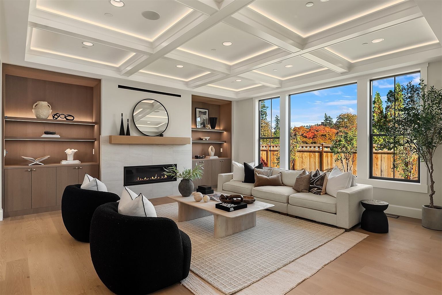 The Newport by Mirikeen Homes, the great room